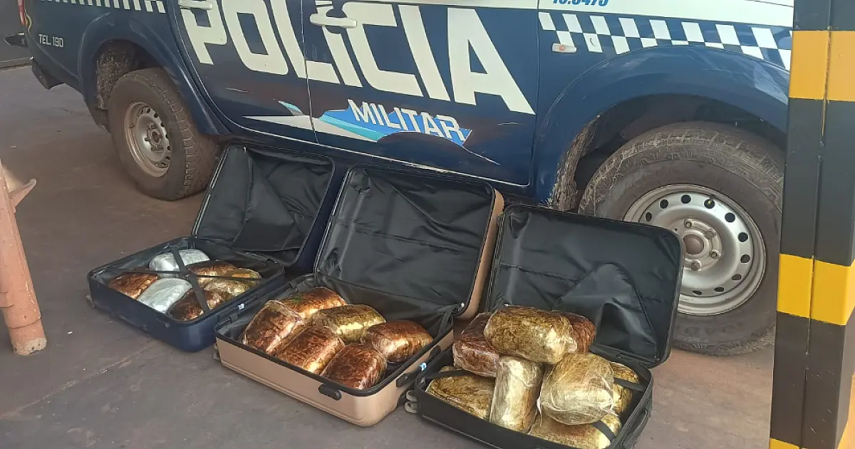 Quadrilha é presa com skunk e cápsulas de cocaína no posto Lampião Aceso