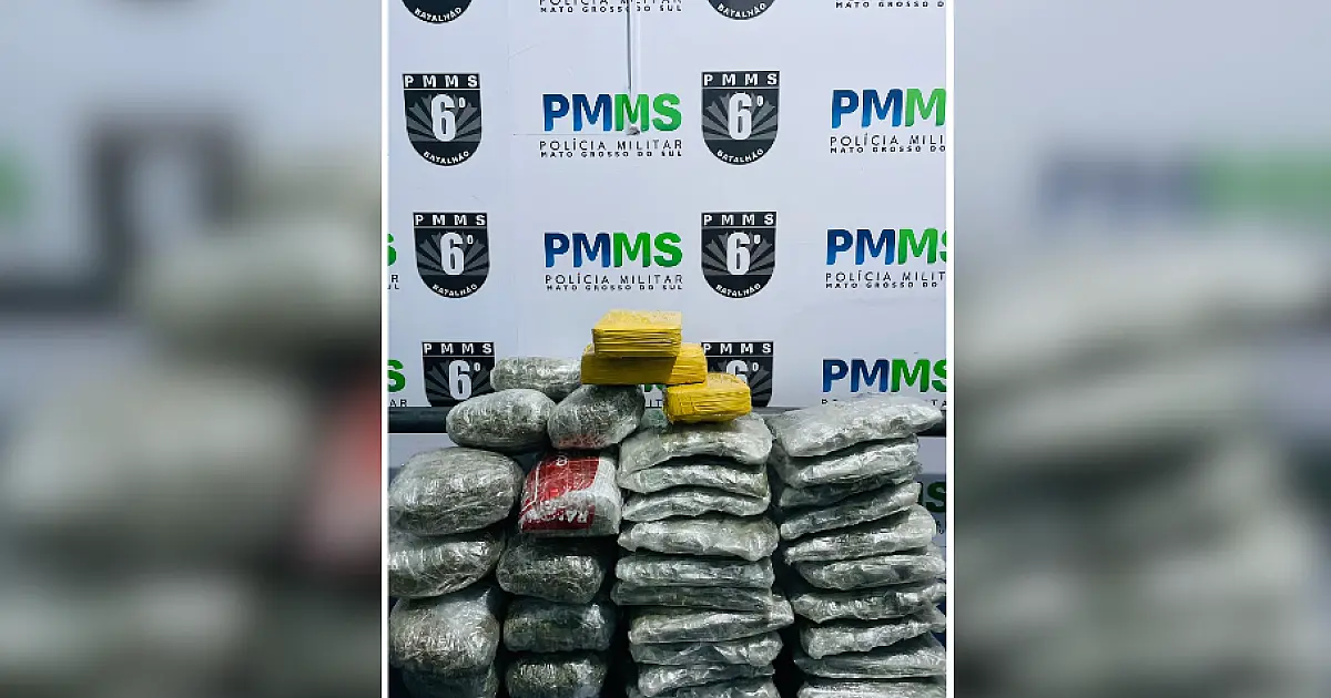 Operação Protetor intercepta ônibus no Lampião Aceso e detém quatro pessoas com drogas