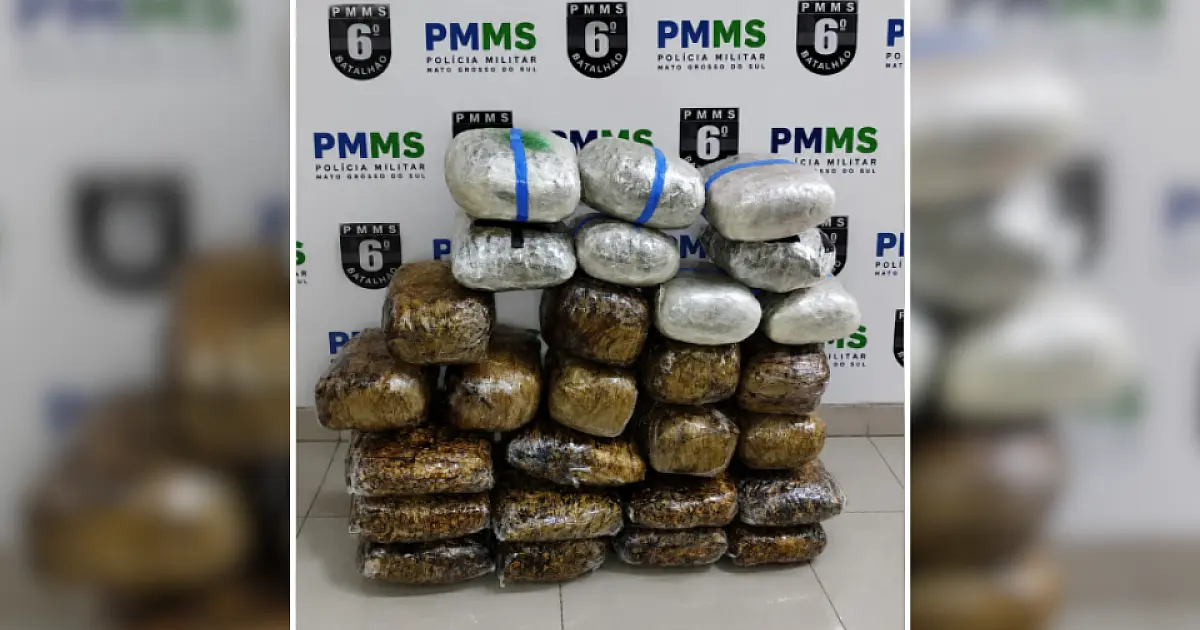 Três estrangeiras são pesas com 30 kg de Skunk no Posto Lampião Aceso