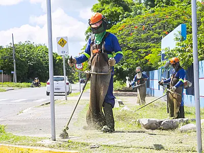 Corumbá amplia manutenção urbana com obras e limpeza em bairros