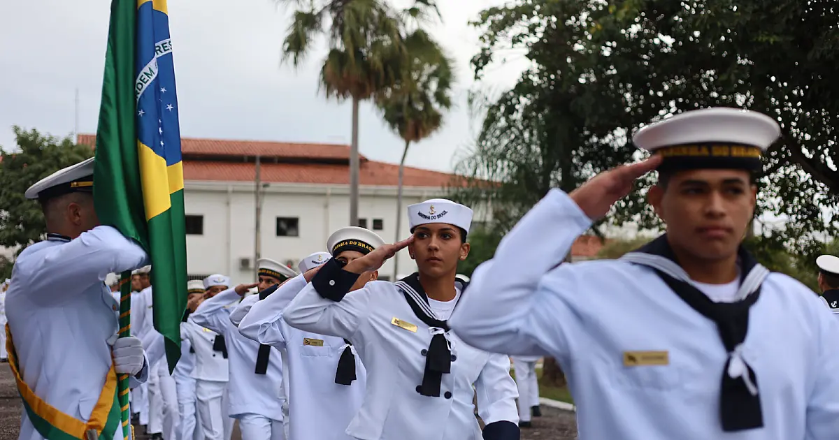 Marinha forma primeiras recrutas mulheres no 6º Distrito Naval