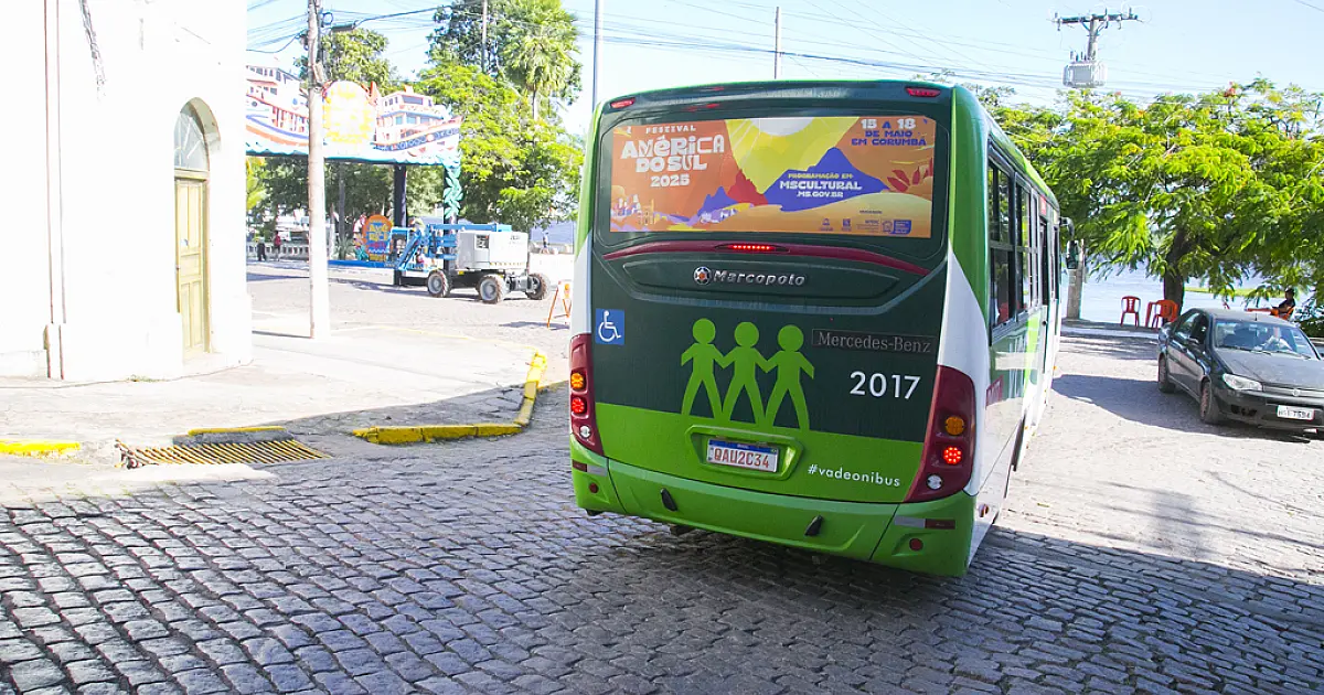 Micro-ônibus gratuito amplia acesso ao Banho de São João em Corumbá