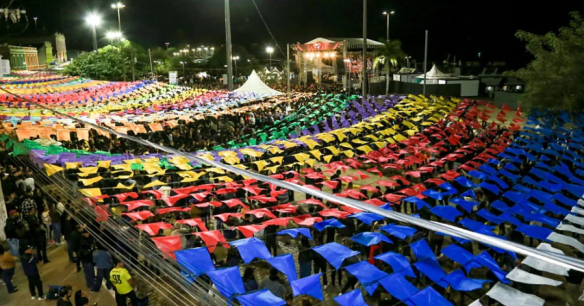 Fé e música agitam o final de semana no Arraial do Banho de São João de Corumbá