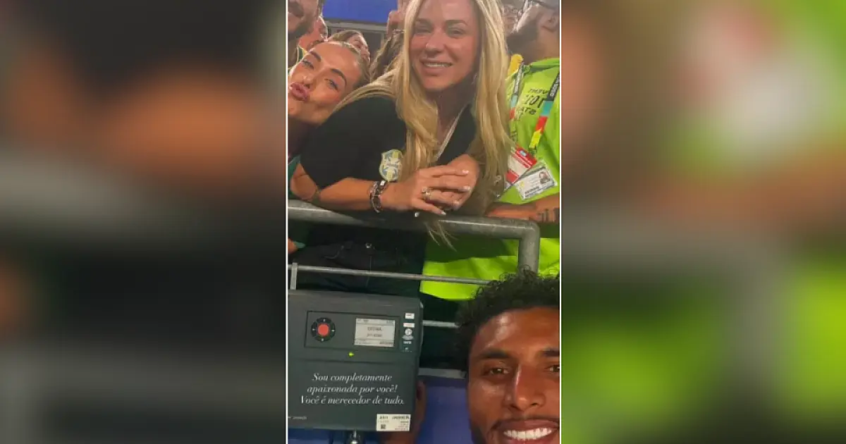 Após estreia de Éderson, esposa faz declaração de amor a jogador da seleção