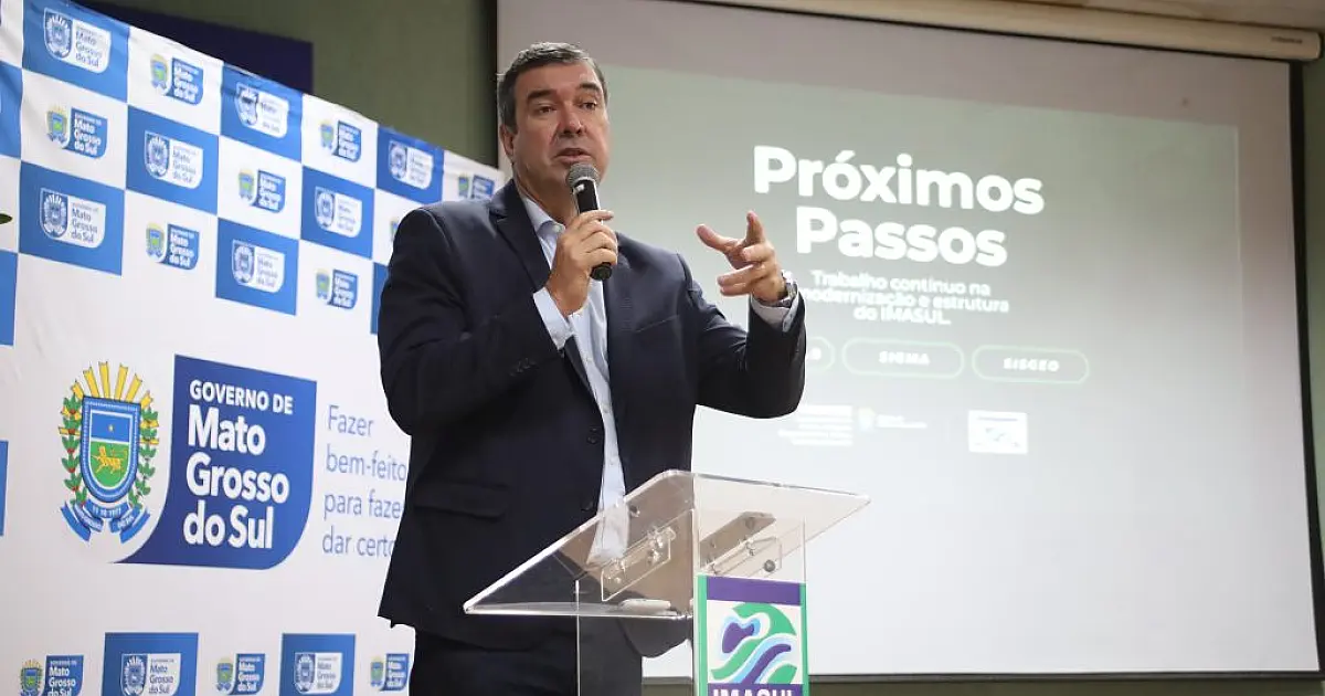Eduardo Riedel lidera início da disputa pelo governo de Mato Grosso do Sul em 2026
