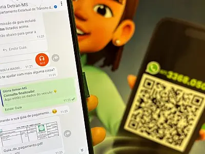 Glória 2.0 passa a emitir guias pelo WhatsApp 24 horas por dia