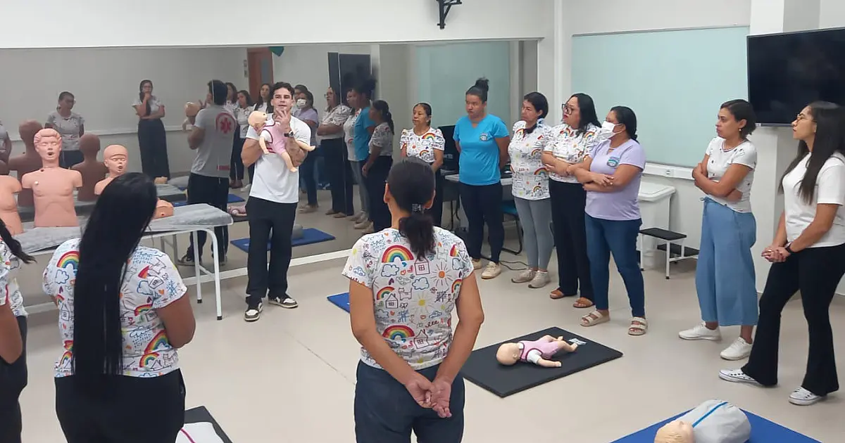 Capacitação em primeiros socorros alcança 500 educadores da Reme