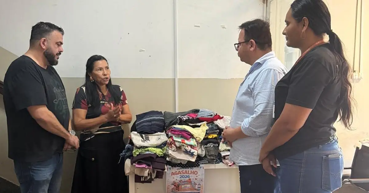 Campanha do Agasalho arrecada doações no Paço Municipal até 30 de junho