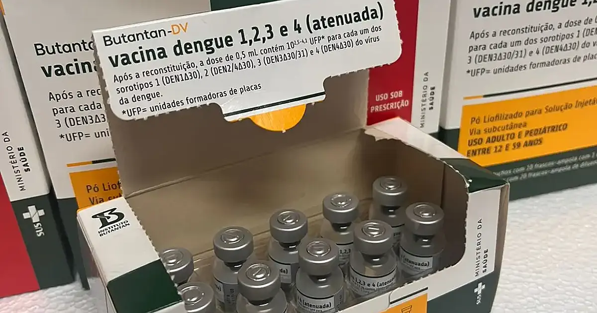 Ministério da Saúde suspende vacina contra a dengue do Butantan