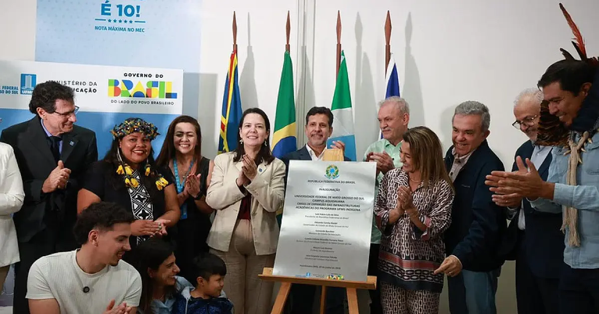 MEC inaugura estruturas acadêmicas para indígenas na UFMS