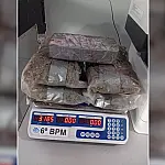 Passageira que seguia para Capital é flagrada com mais de 3 quilos de drogas