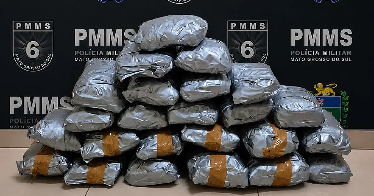 Mulher é presa com 13 kg de skunk na BR-262 em Corumbá