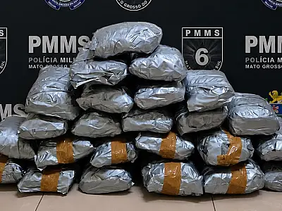 Mulher é presa com 13 kg de skunk na BR-262 em Corumbá
