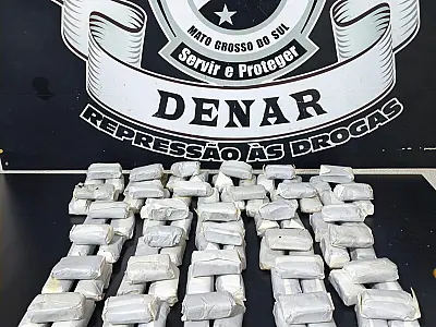 DENAR apreende 10 kg de haxixe em transportadora de Campo Grande