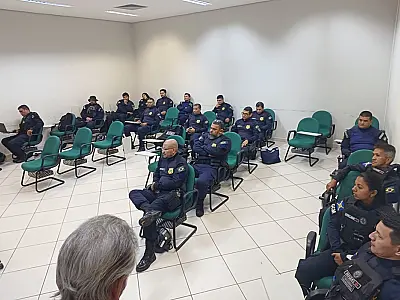 ROMU recebe treinamento com armas longas em Corumbá