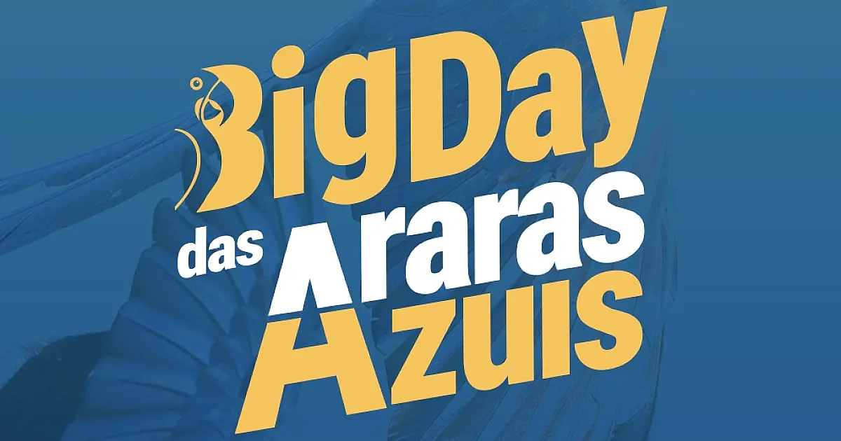 Araras-azuis serão contadas em ação internacional