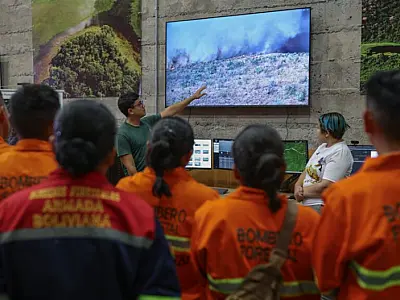 IHP e Armada Boliviana fecham cerco contra incêndios na fronteira do Pantanal