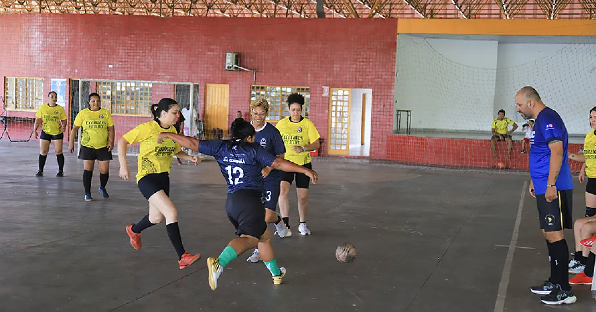 Futsal feminino e handebol masculino abrem a Seletiva Municipal dos JAMS em Corumbá