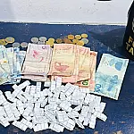Força Tática fecha 'boca de fumo' e prende homem com tornozeleira eletrônica