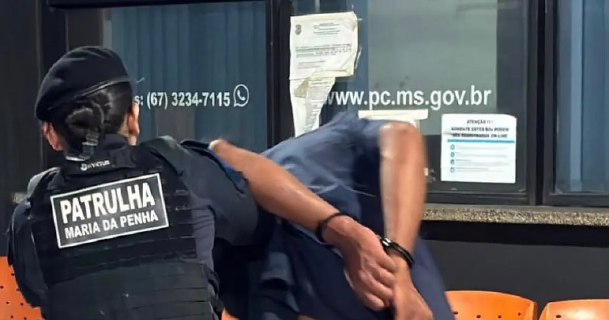 Homem é preso após violar medida protetiva e tentar arrombar casa da mãe