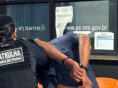 Homem é preso após violar medida protetiva e tentar arrombar casa da mãe
