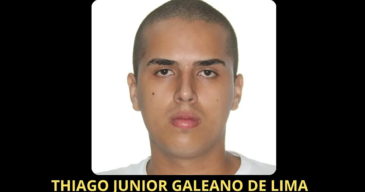 Civil divulga imagem do último foragido no caso Kelvin