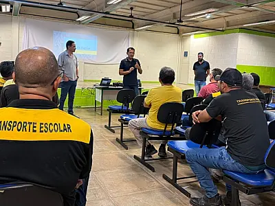 Capacitação reforça segurança no transporte escolar de Corumbá
