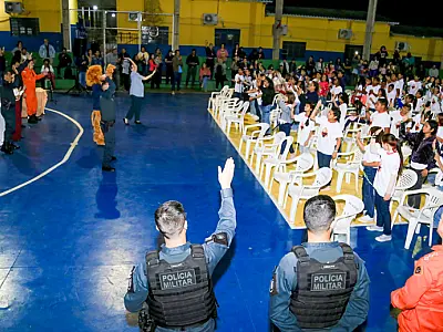 Proerd forma nova turma com 150 alunos da rede municipal de Corumbá