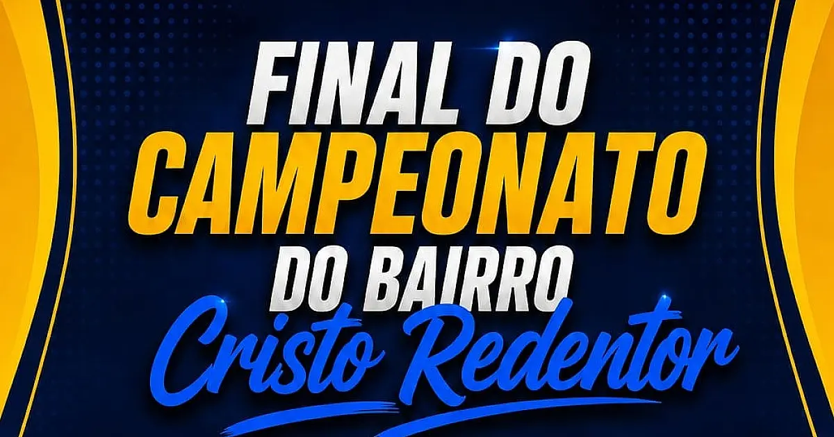 Final de campeonato movimenta o bairro Cristo Redentor nesta sexta, 17