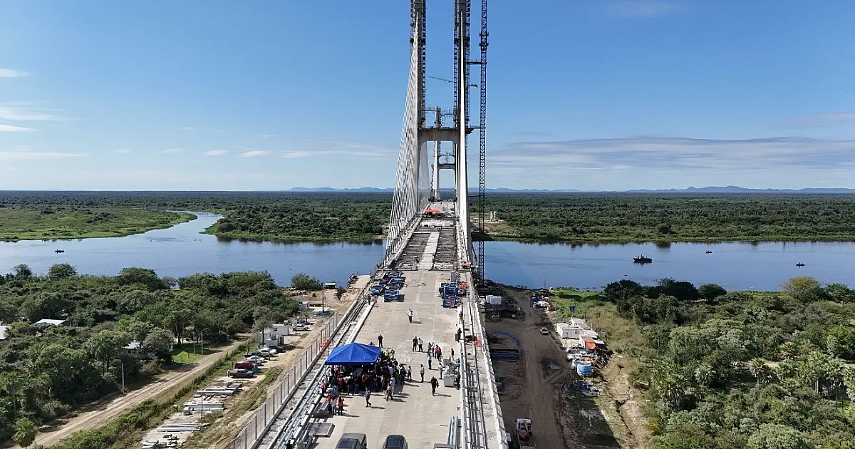 Ponte Bioceânica entra na reta final em Porto Murtinho