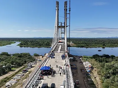 Ponte Bioceânica entra na reta final em Porto Murtinho