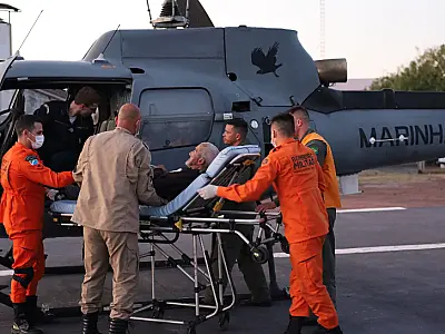 Resgate aéreo socorre idoso de 77 anos em estado grave no Pantanal
