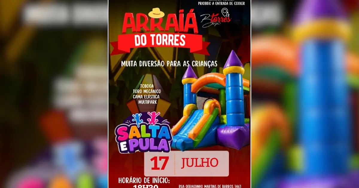 Arraiá do Torres promete animar a noite em Corumbá