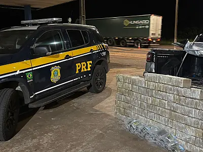 Carga eletrônica com 321 kg de cocaína e haxixe sai de Corumbá e é interceptada pela PRF