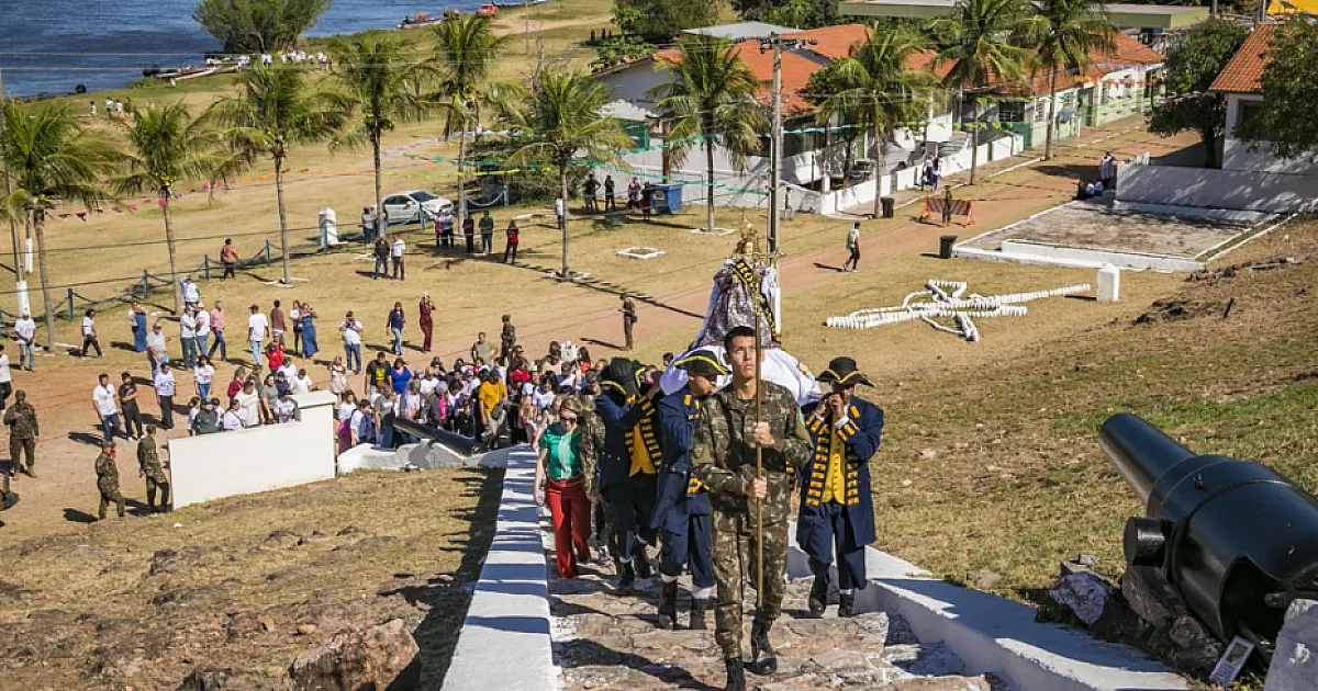 Fé e história se encontram na Festa de Nossa Senhora do Carmo em Forte Coimbra