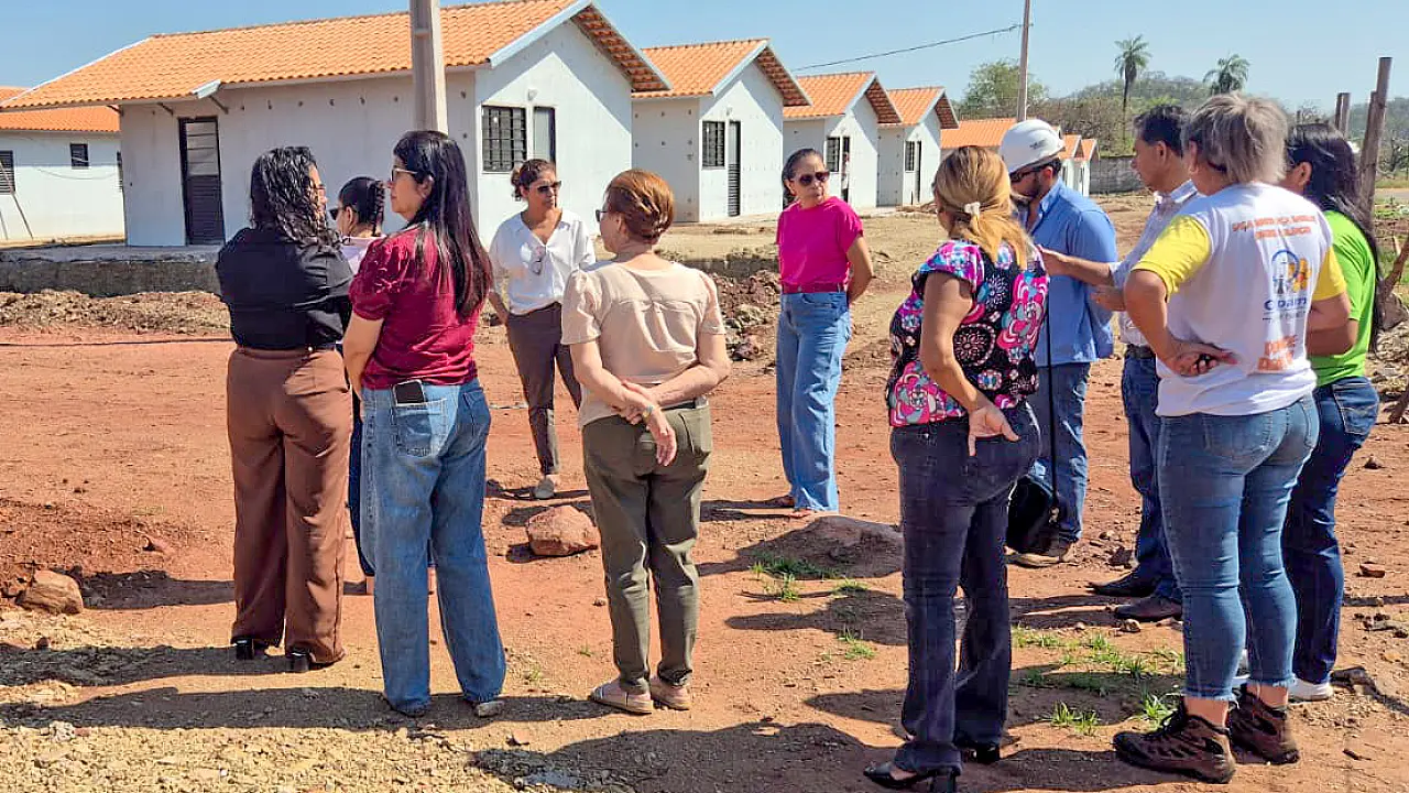 Conselho Gestor do FHIS acompanha obras dos Residenciais dos Ipês I e II