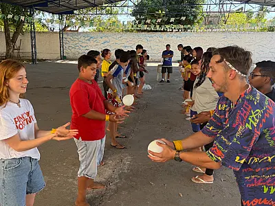 Novo grupo de voluntários italianos renova tradição missionária no Pantanal