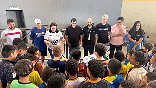 Geração Olímpica recebe novos uniformes e materiais esportivos em Corumbá