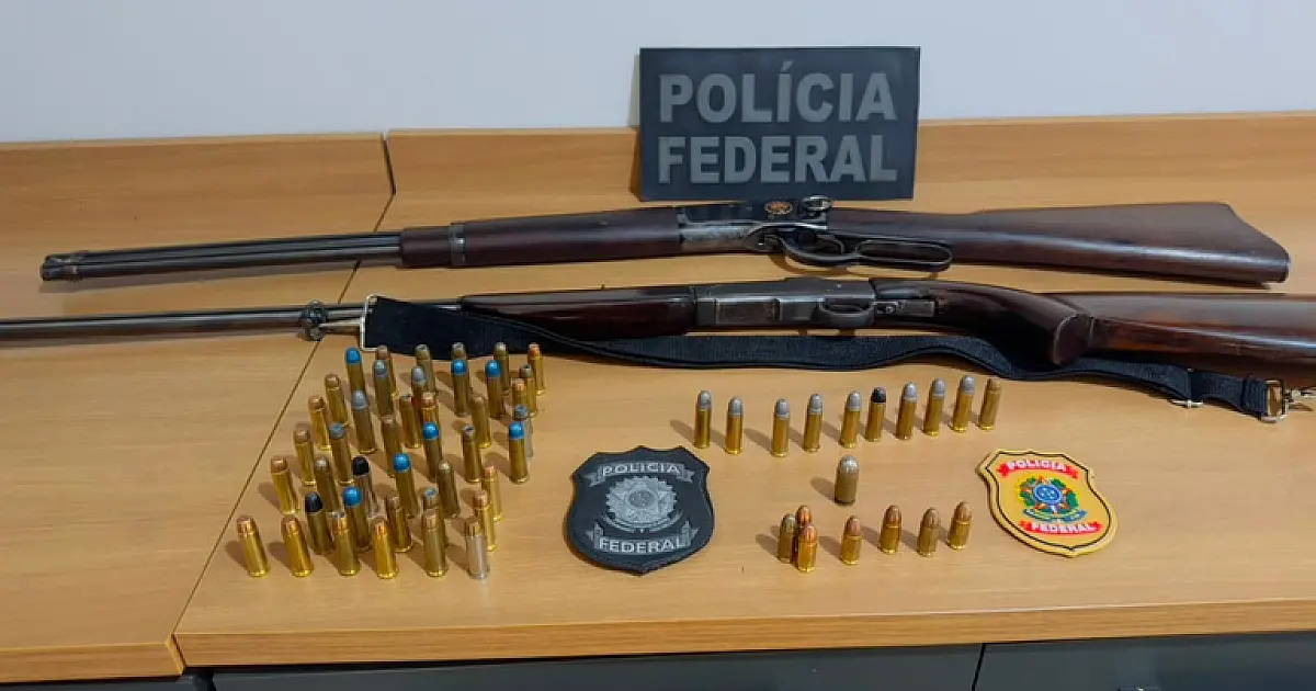 PF deflagra Operação Arsenal Oculto contra comércio ilegal de armas em MS