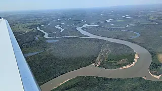 Avião-laboratório internacional monitora gases do efeito estufa no Pantanal