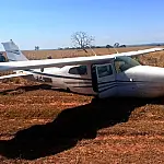 FAB e Bope interceptam aeronave com possível ligação à rota Bolívia-Brasil