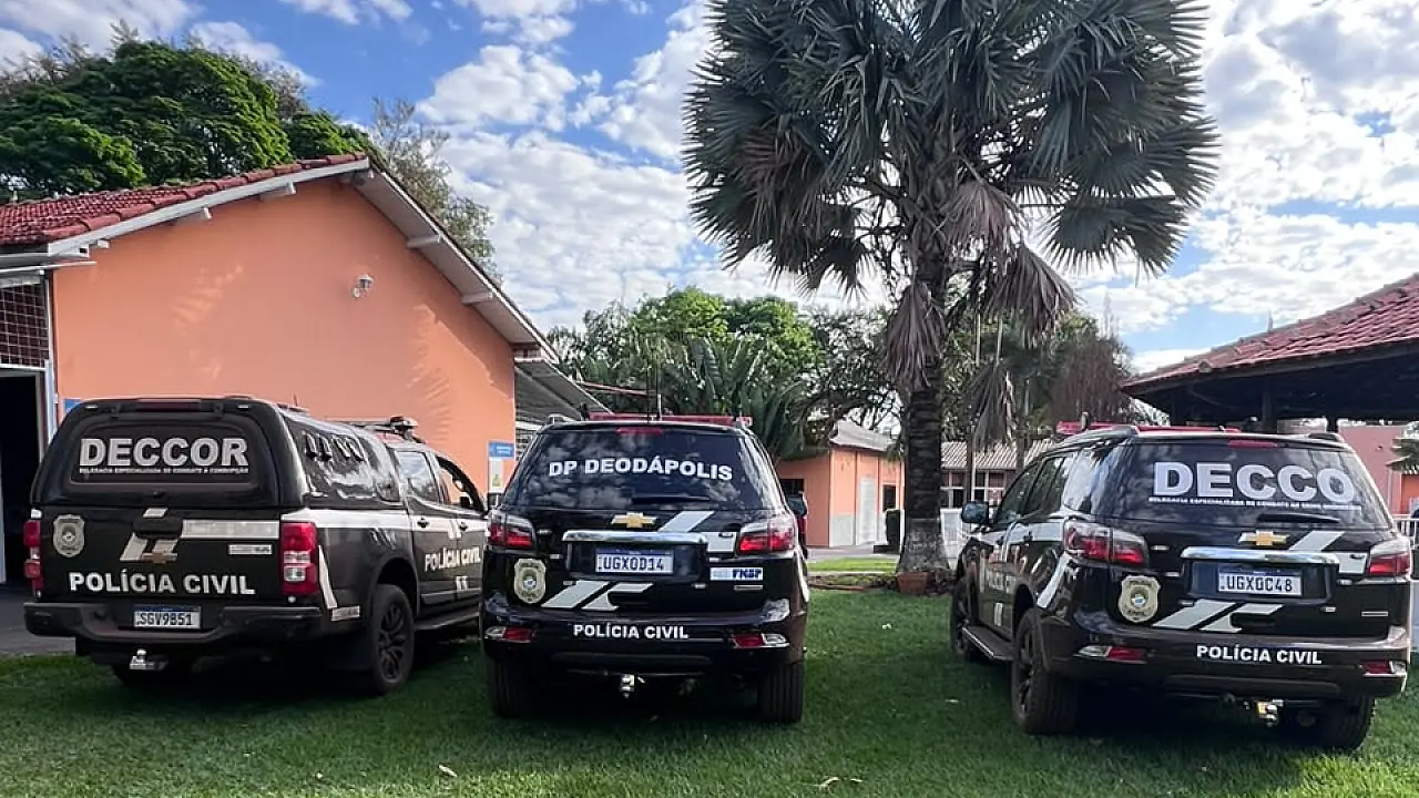 "Cura Terapêutica" bloqueia R$ 1 milhão, prende três e resgata vítima de cárcere em MS