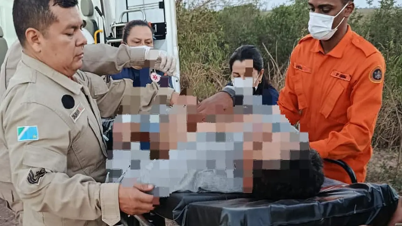 Caminhonete capota na Nhecolândia e mobiliza Bombeiros na Curva do Leque