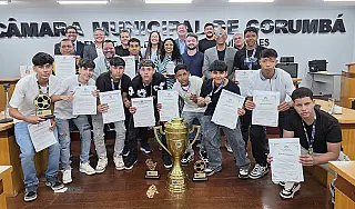CT ALFE é homenageado na Câmara após título nacional inédito