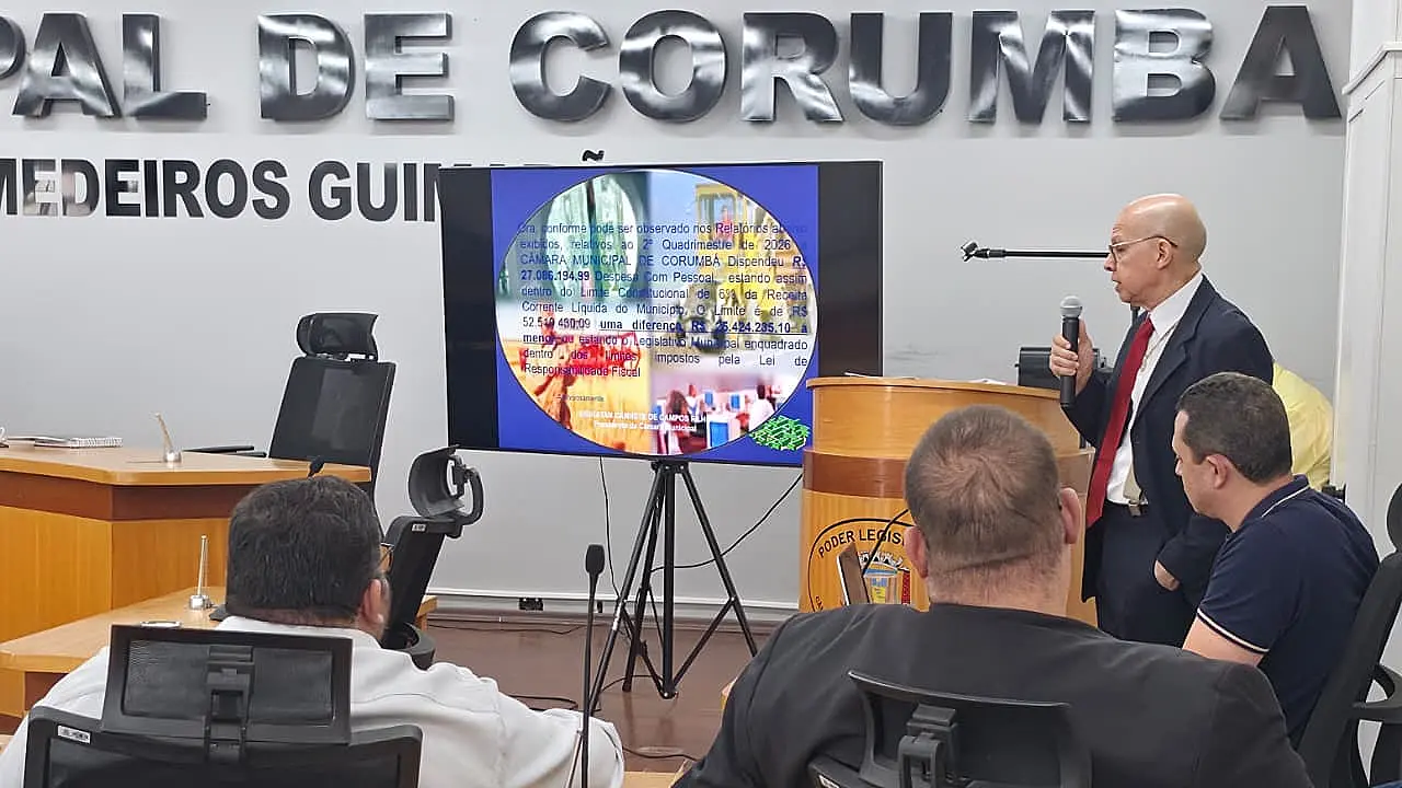 Prefeitura e Câmara de Corumbá apresentam contas regulares e projetam receita para 2027
