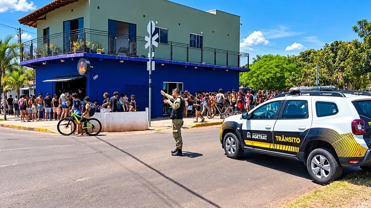 Festa de Cosme e Damião mobiliza reforço na segurança do trânsito em Corumbá