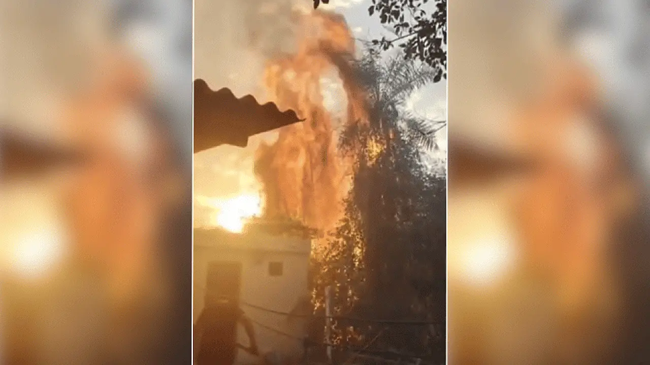 Bombeiros combatem cinco incêndios simultâneos em Corumbá