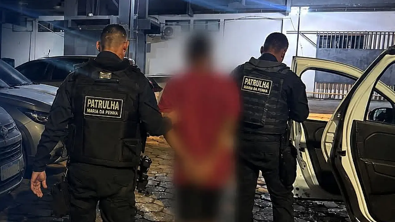 Homem invade a casa da irmã, descumpre medida protetiva e é preso