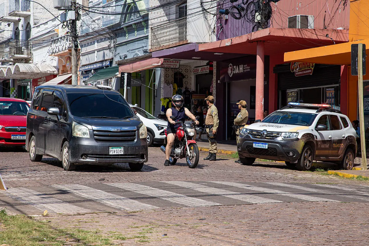 Semana do Trânsito leva ação de saúde ao Poliesportivo de Corumbá