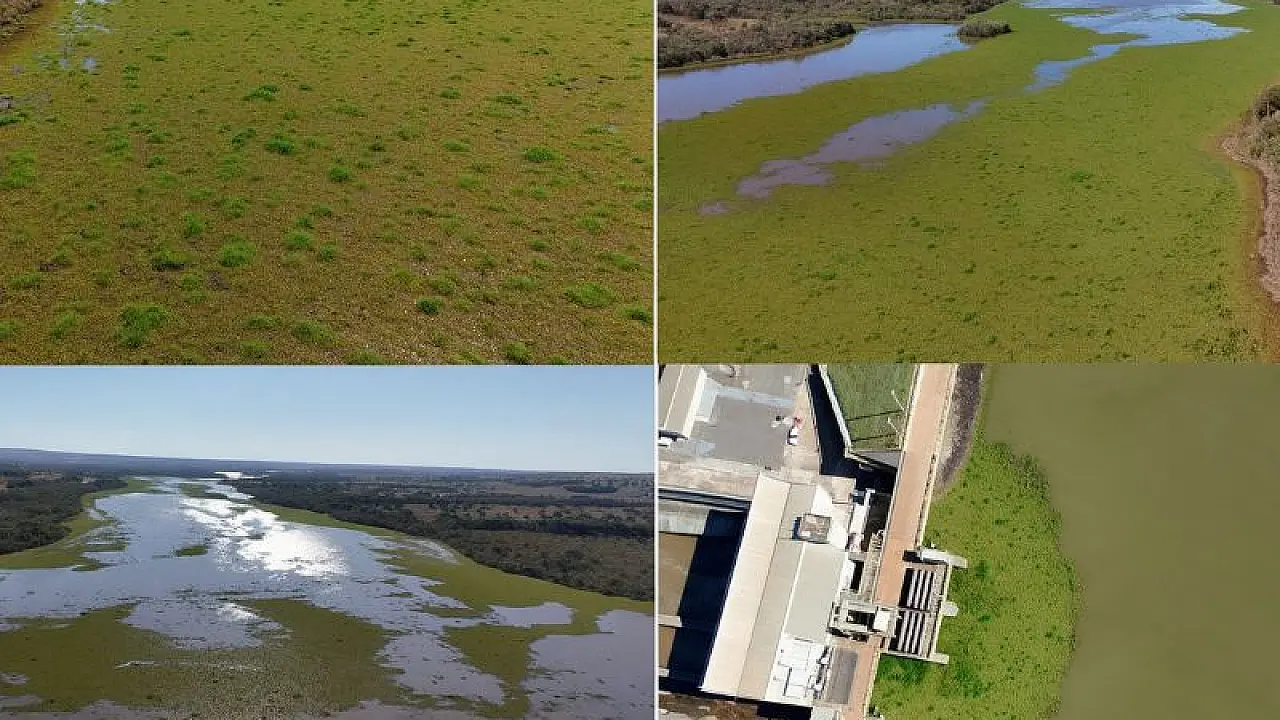 Justiça determina ações para conter avanço de plantas aquáticas no Rio Pardo